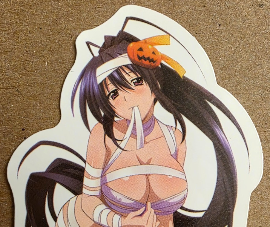 Halloween Sticker Girl Mummy Monstergirl Monster Vampire Witch Waifu Anime Manga
