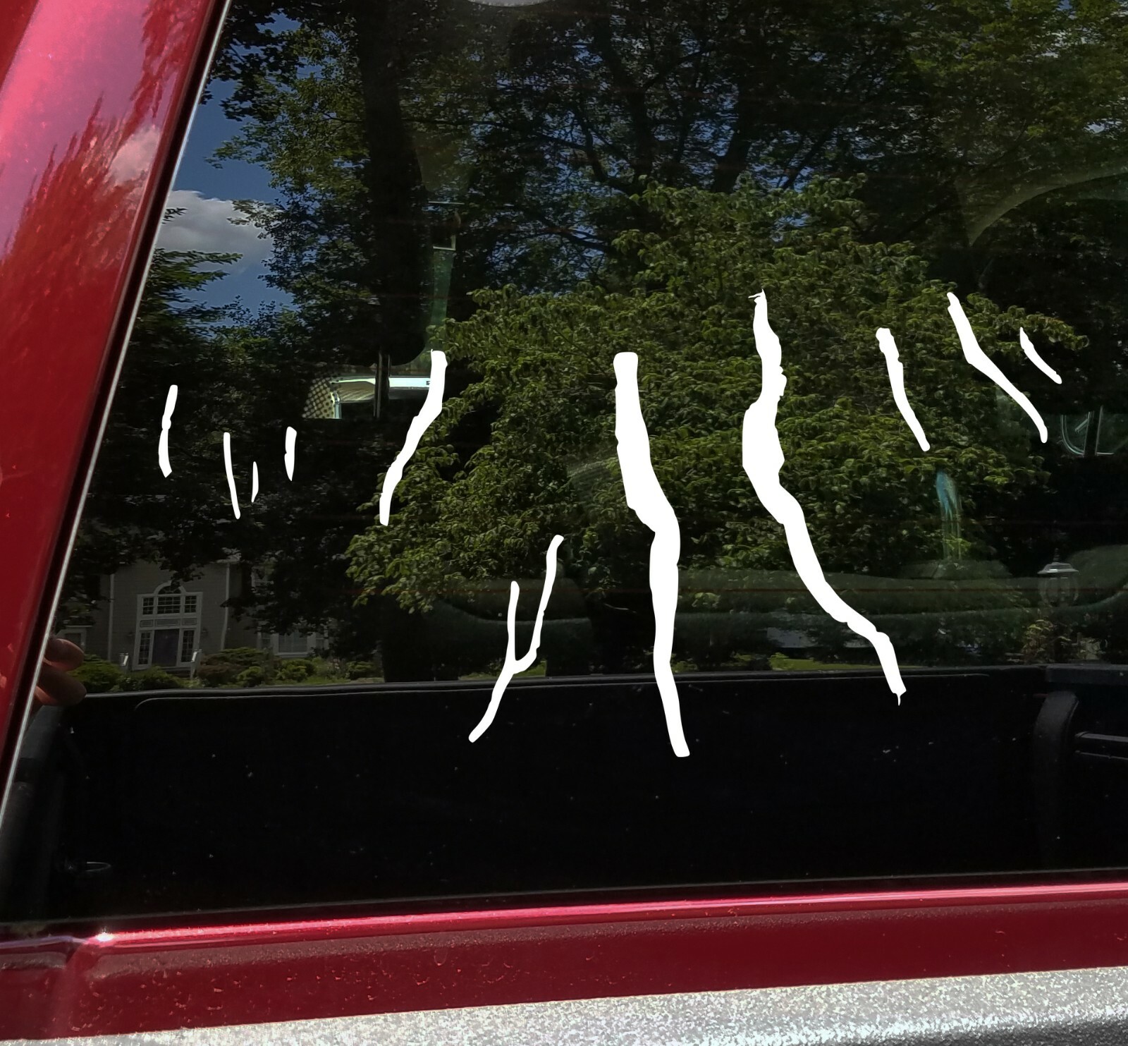 Finger Lakes Outline Vinyl Decal – New York Keuka Seneca Lake – Die Cut Sticker