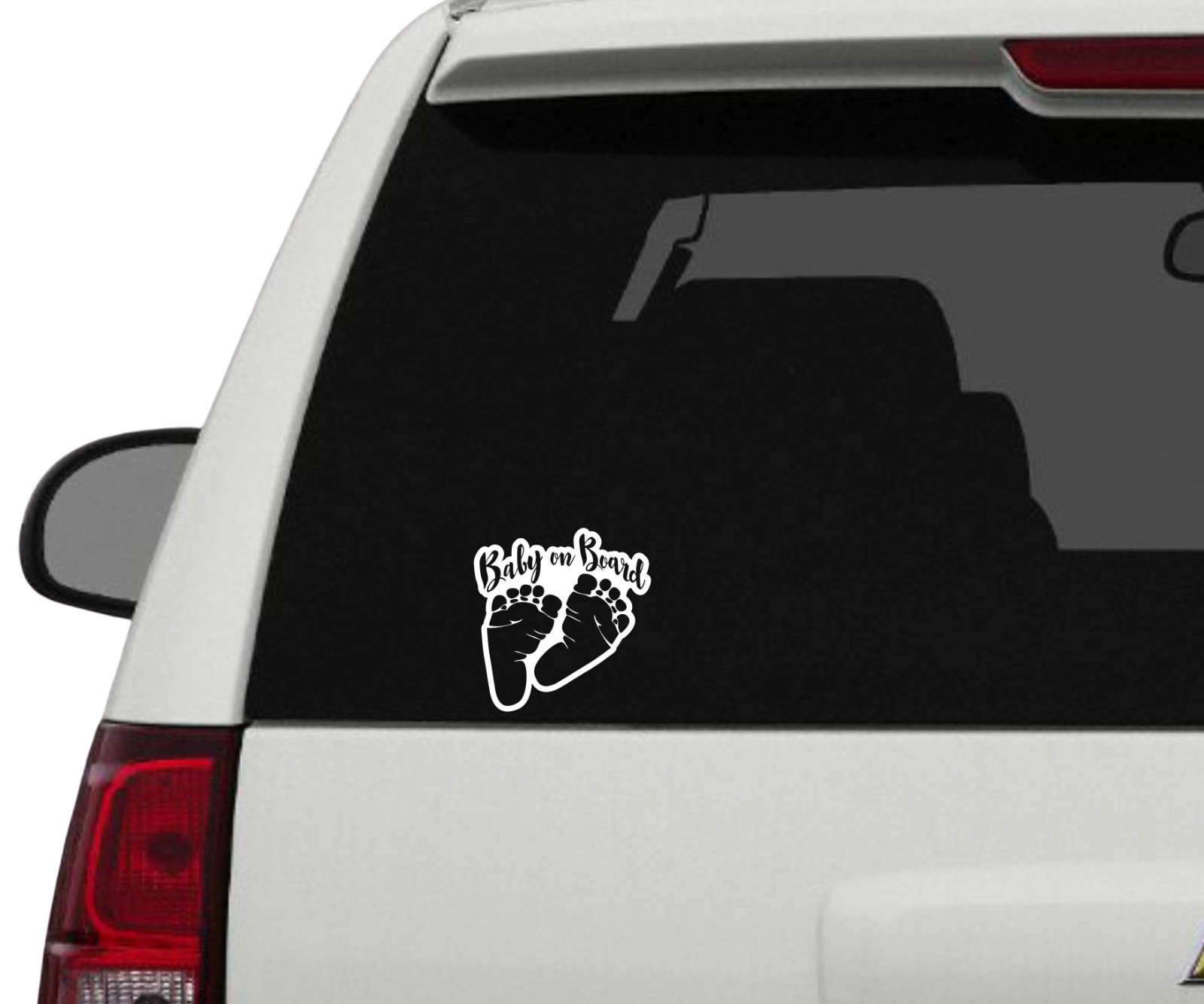 Baby on Board Vinyl Decal Sticker Car Auto SUV Truck Window Bumper Wall Laptop