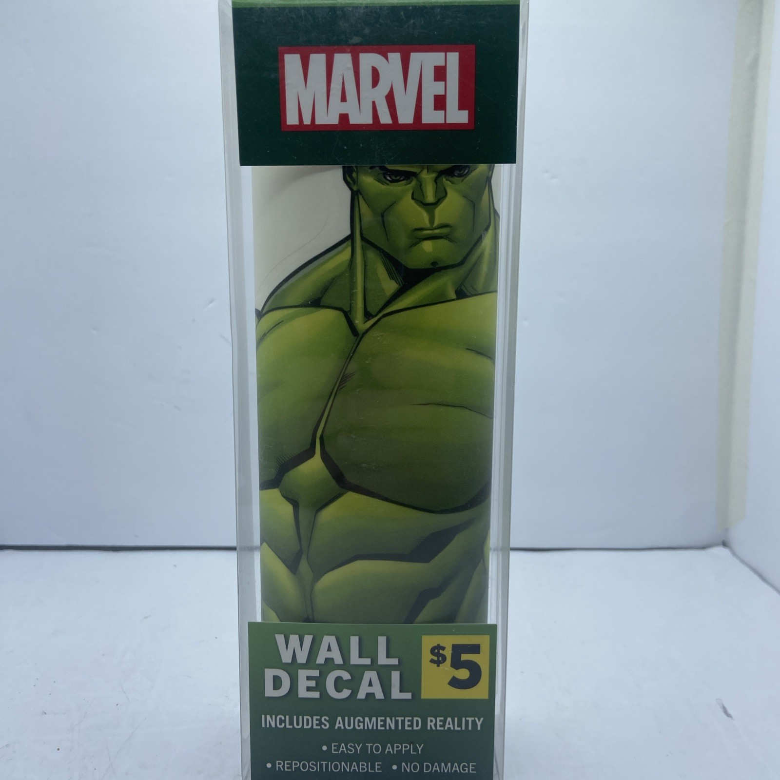 Marvel Incredible Hulk Wall Decal – w|Augmented Reality 11X17” New