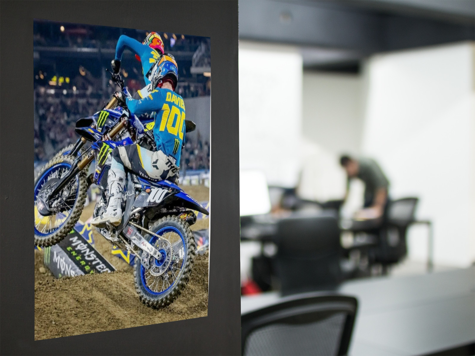 Cole Davies MOTOCROSS Wall Vinyl Decal Poster Canvas Print (Removable Adhesive)