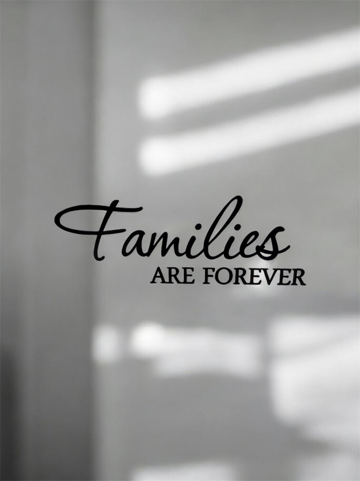 Families Are Forever Decal for car Windows Laptops most Smooth Surface