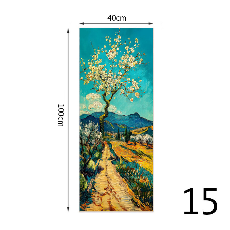Door Sticker Wallpaper Murals Abstract Self-adhesive Waterproof Elevator Paper