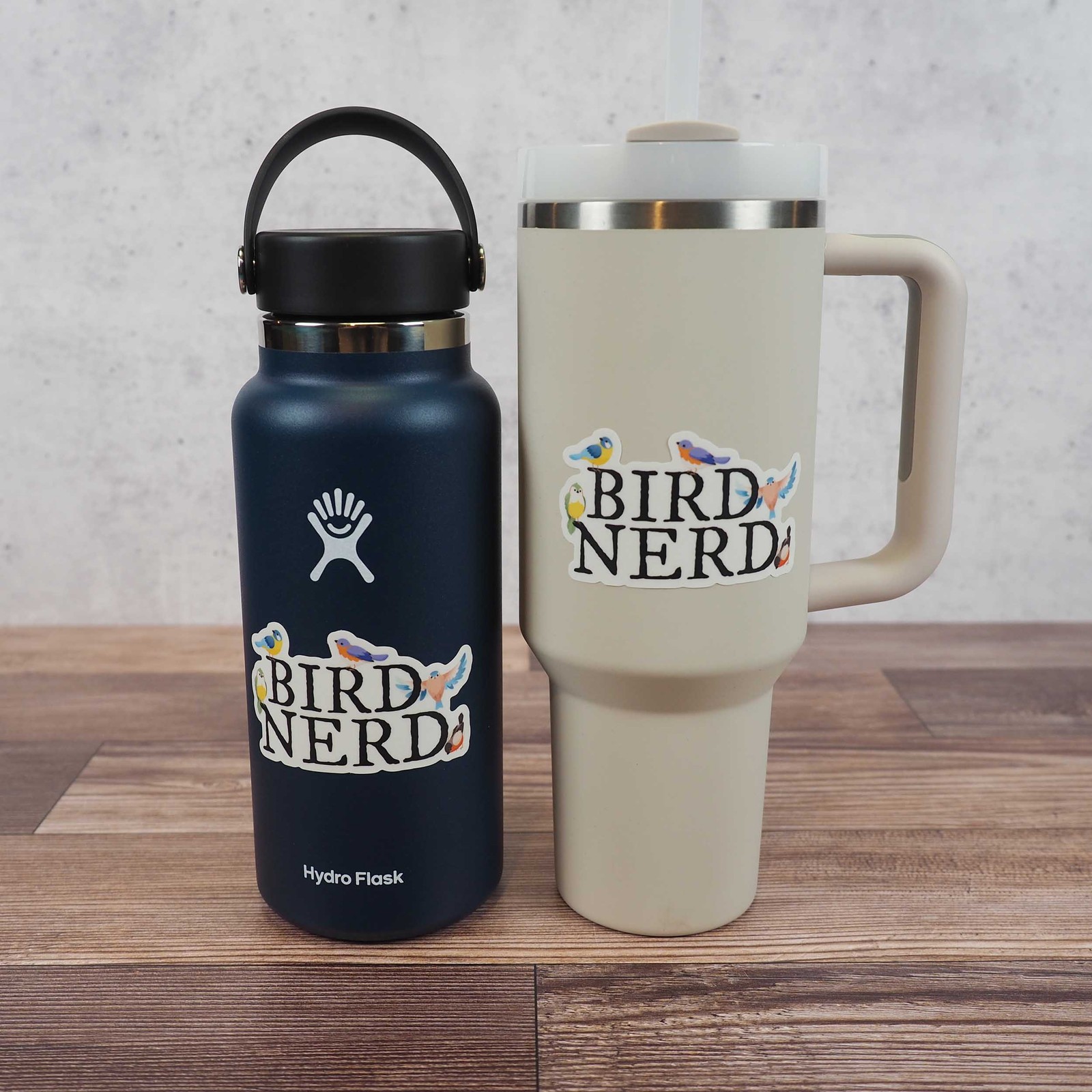 Bird Nerd Birding Sticker – Cute Birdwatcher Gift
