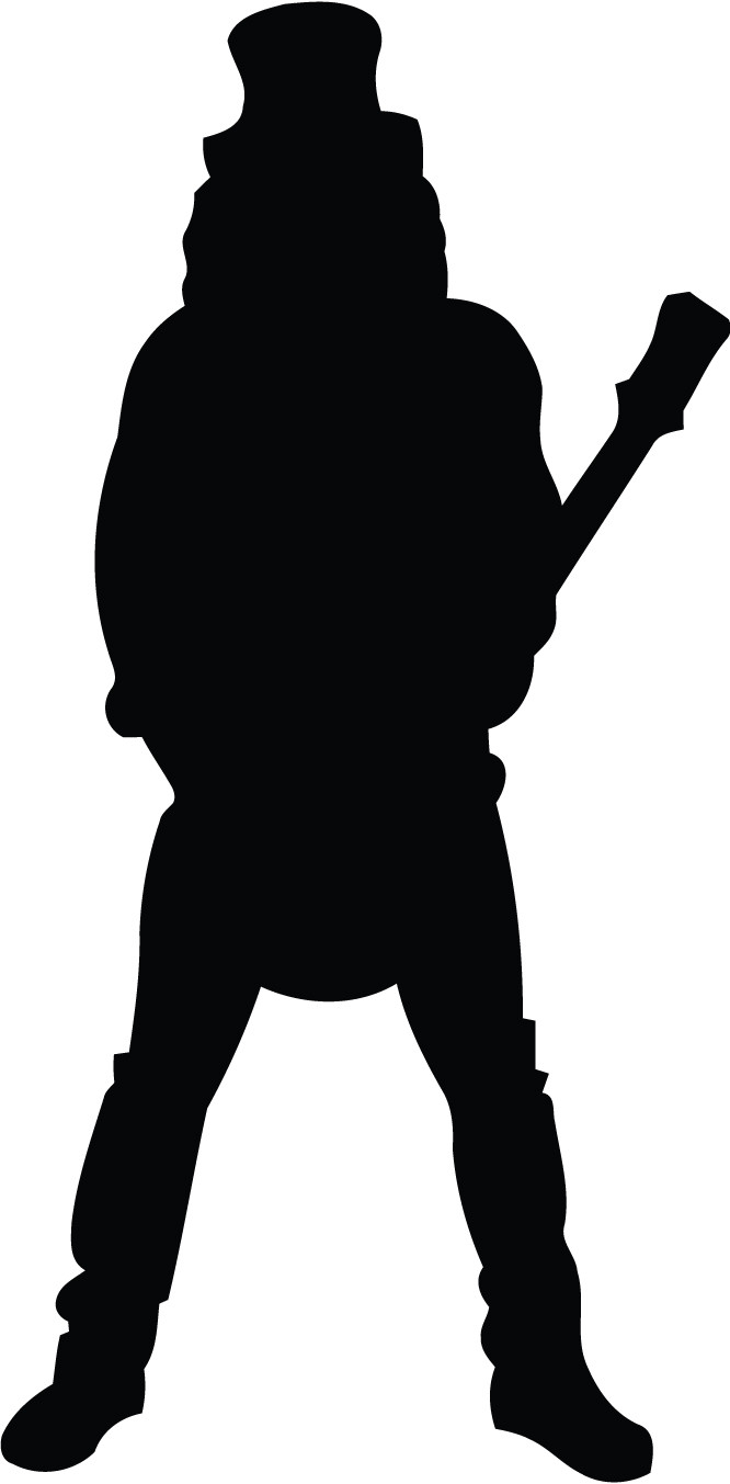 SLASH vinyl decal sticker Guns N Roses record Appetite for Destruction Axl Rose