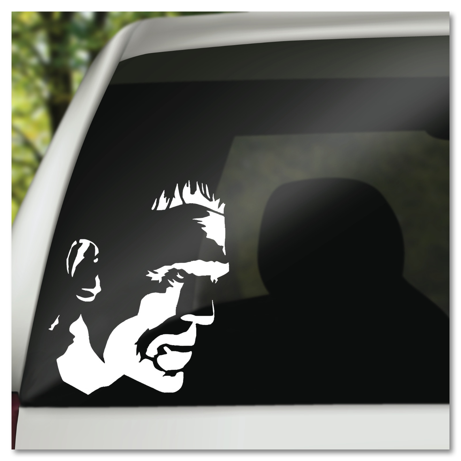 5" Frankenstein's Monster Profile Classic Horror Movie Monster Vinyl Decal