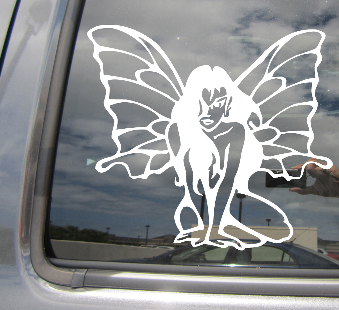 Sexy Fairy – Folklore Supernatural Fantasy Car Window Vinyl Decal Sticker 06020