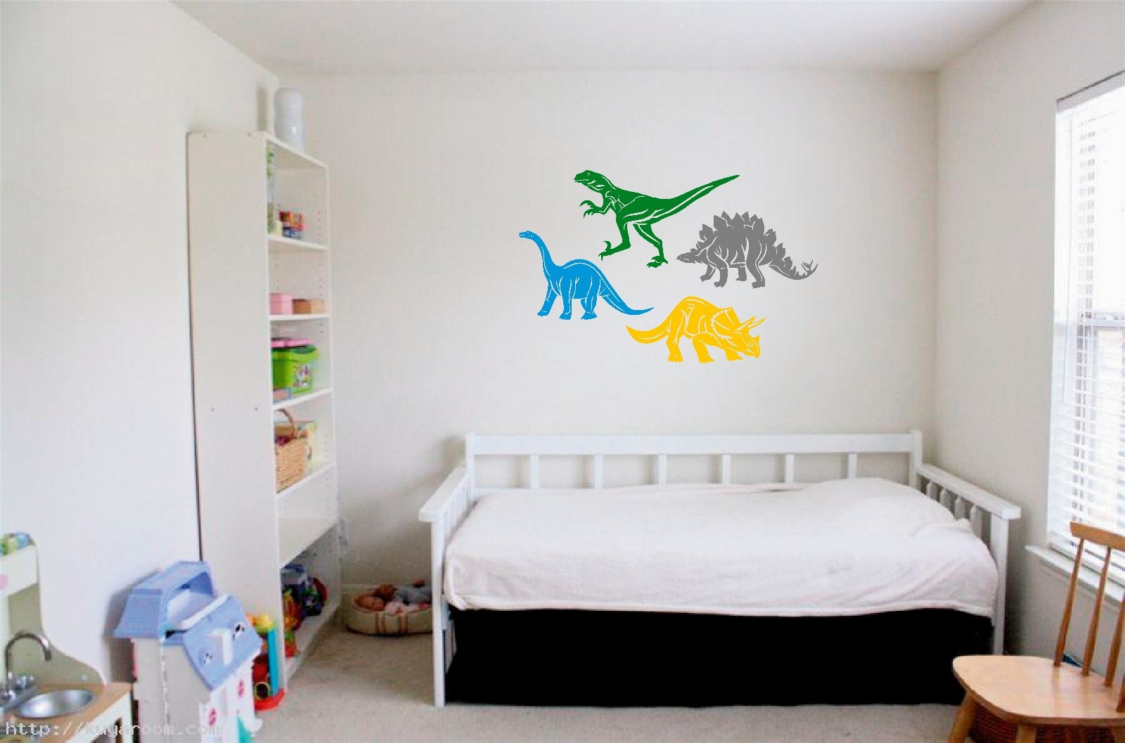 Dinosaur Vinyl Wall Art Kids Boys Home Bedroom Playroom Decorate Customize new