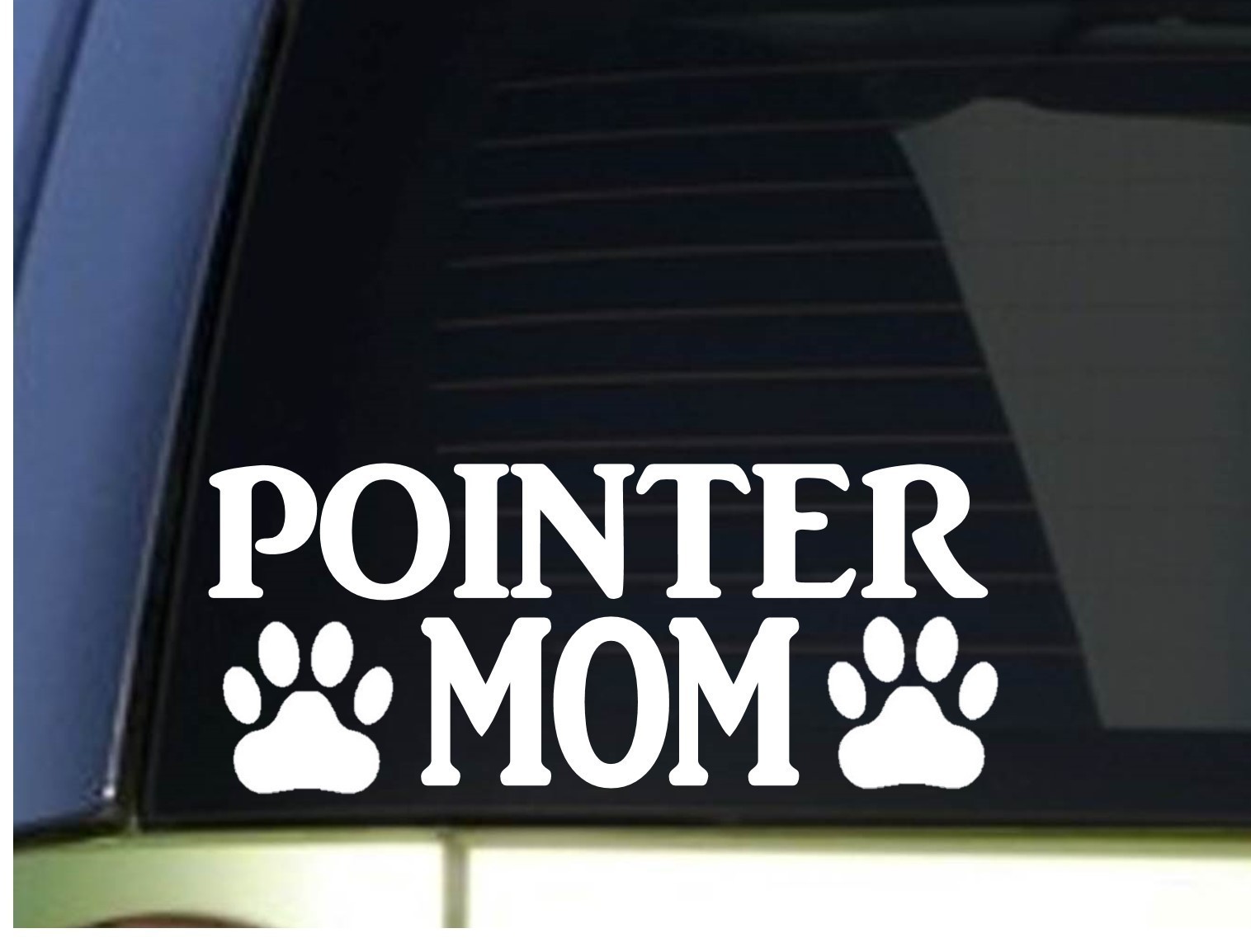 Pointer Mom sticker *H334* 8.5 inch wide vinyl quail hunting german shorthair