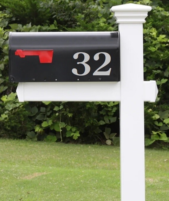 Lot of 20 – Century Classic Font, Mailbox Numbers, Cars, Door , Gold, Black Whi