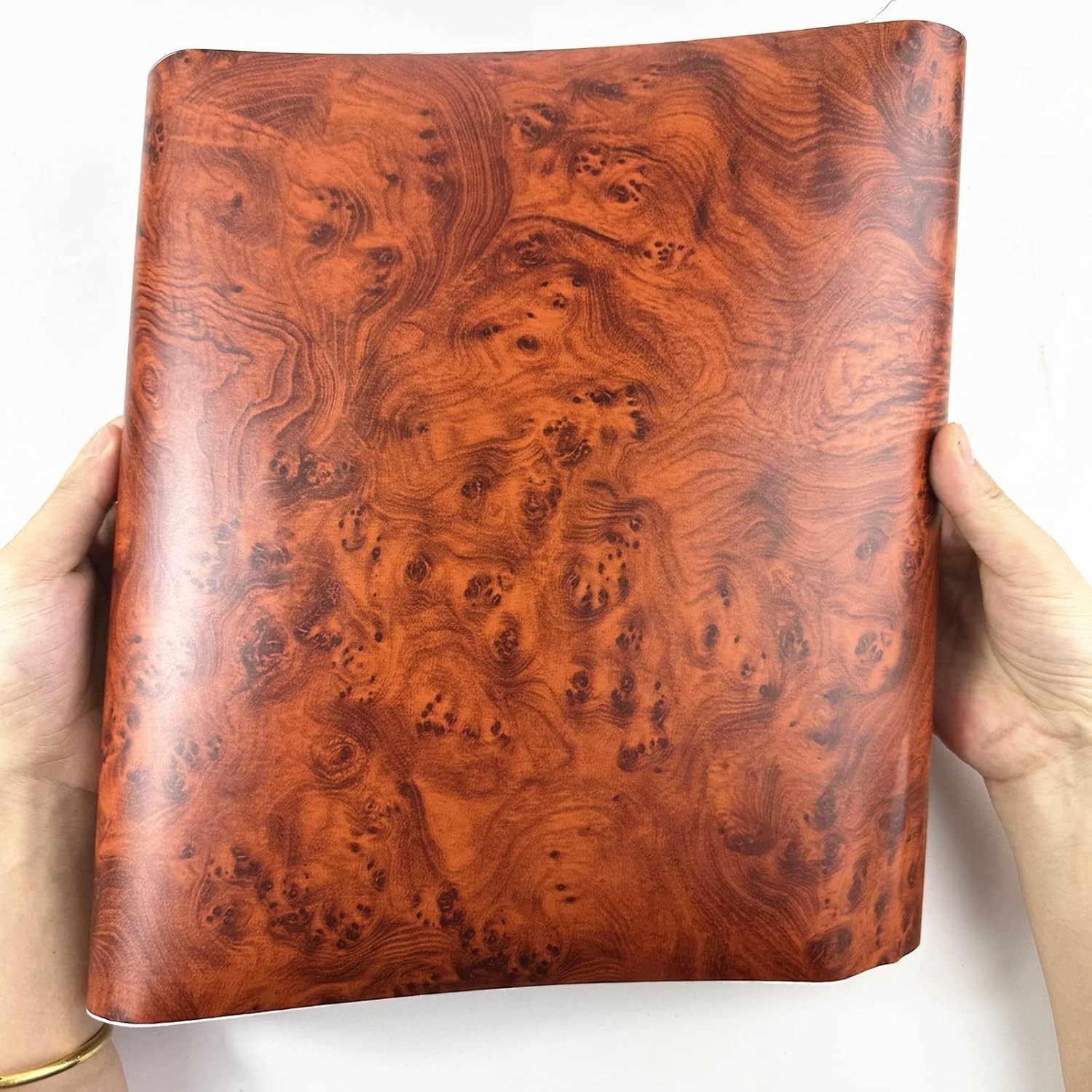 Wood Grain Vinyl Sticker Decal Roll Car Interior Home Office Furniture DIY Fi…