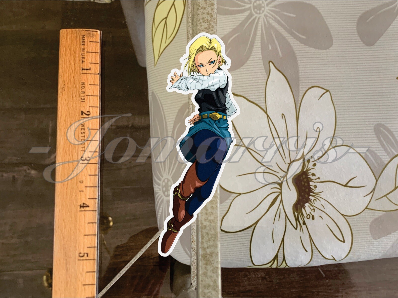Dragon Ball Z Anime Android 18 Sticker Decal Vinyl Sign Comic DBZ a.