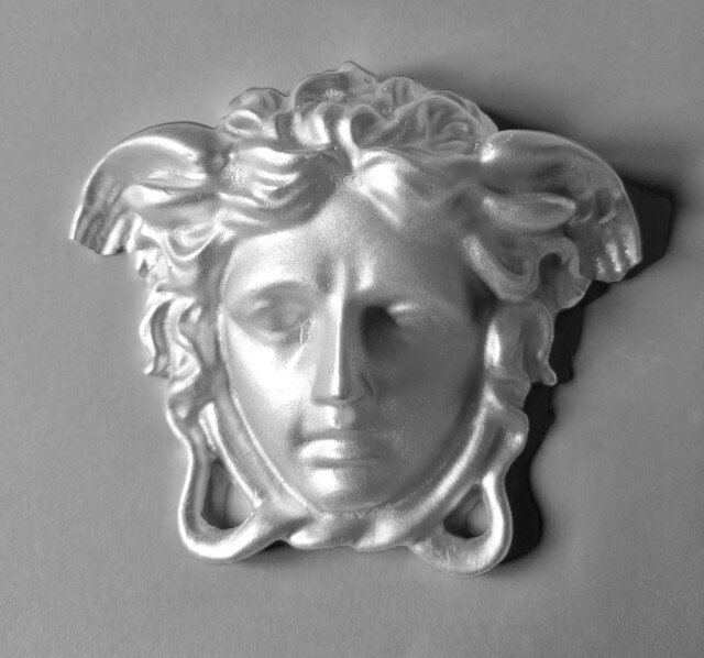 Gypsum Stucco Decoration Gorgon Various Sizes And Colors, Sets Stucco Decor