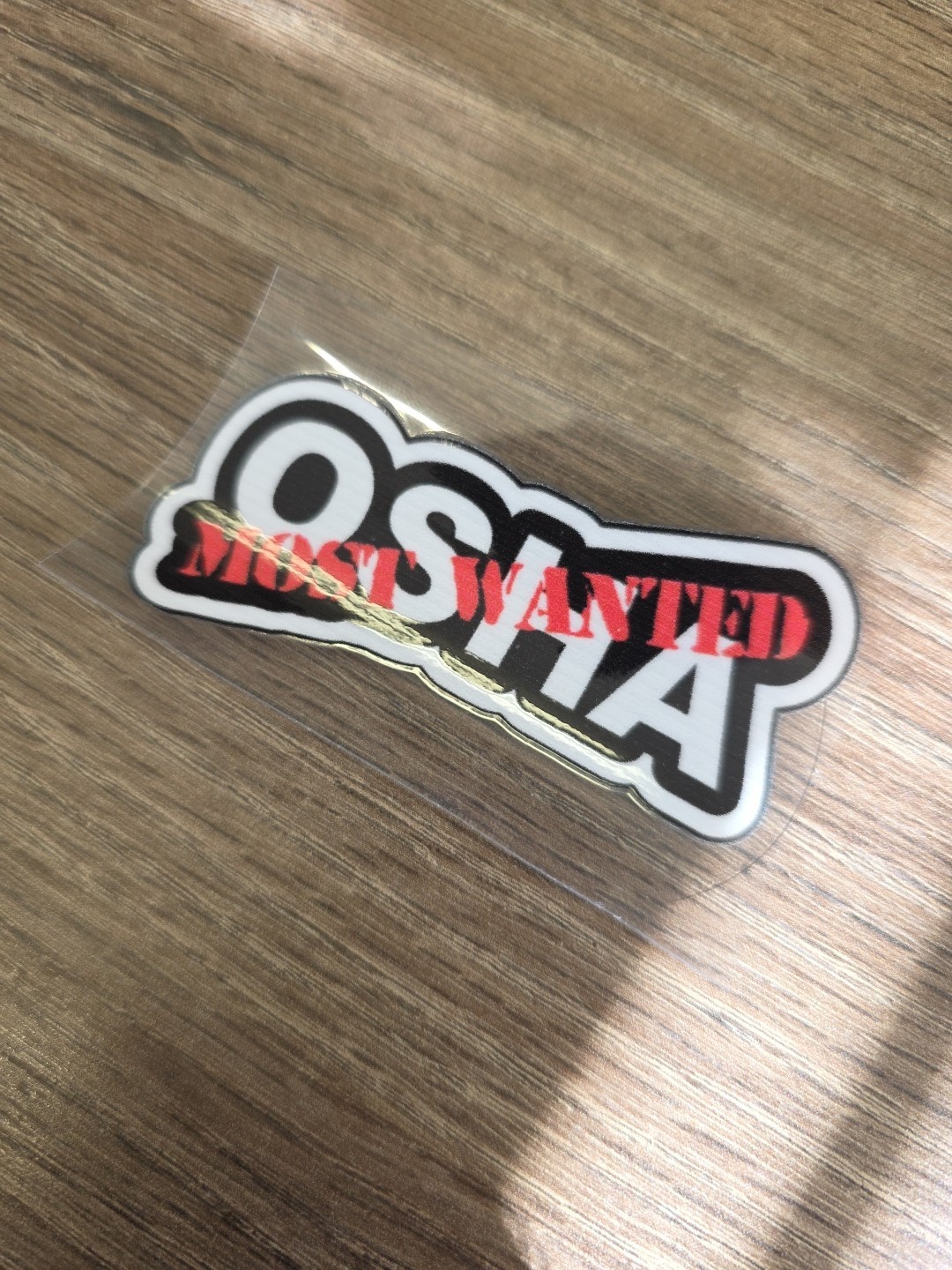 Funny Hardhat Decal UV DTF Sticker Waterproof OSHA