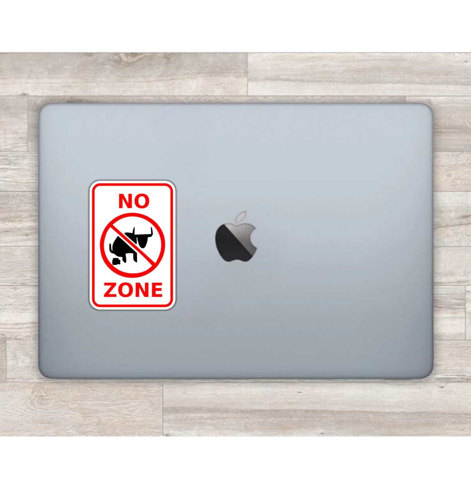 No Bullshit Sign Die Cut Glossy Fridge Magnet