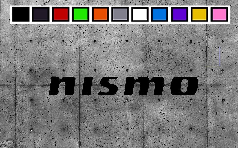 Nismo LOGO Vinyl Decal Sticker Emblem Car Truck Window 4" 6" 8"
