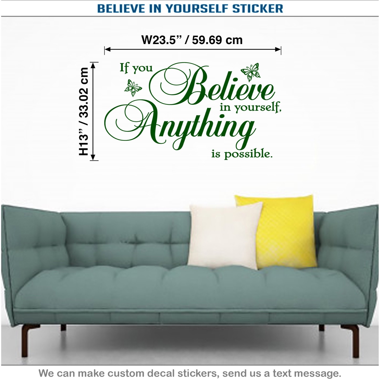 Wall Decals, Living Room Sticker, Family Home Decor, Vinyl Art, Wall Mural, 016