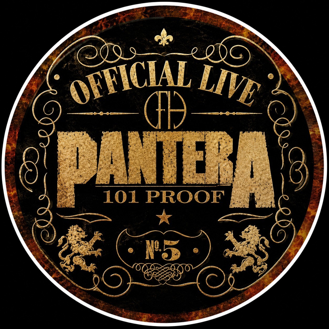 Pantera Live Weather Resistant Vinyl Sticker Car Truck Laptop 08