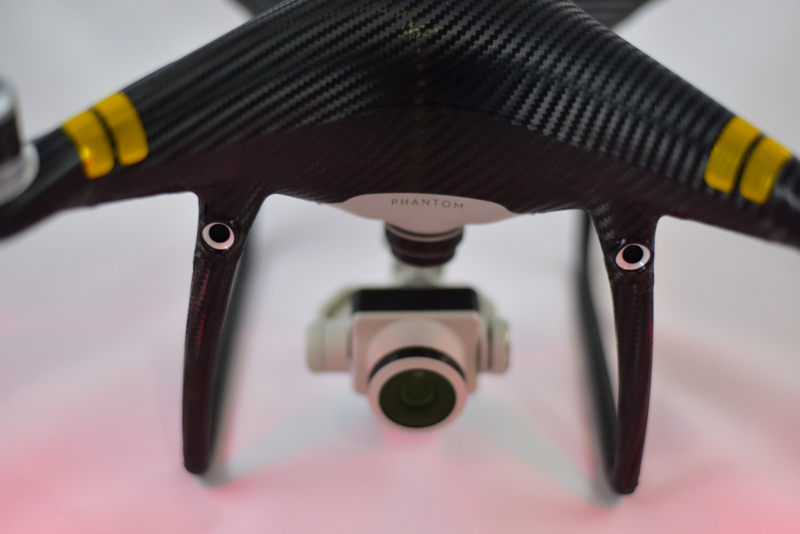 DJI Phantom 4 PRO / 4 COMPLETE Body Wrap Kit 3M Scotchprint USA – Carbon Fiber