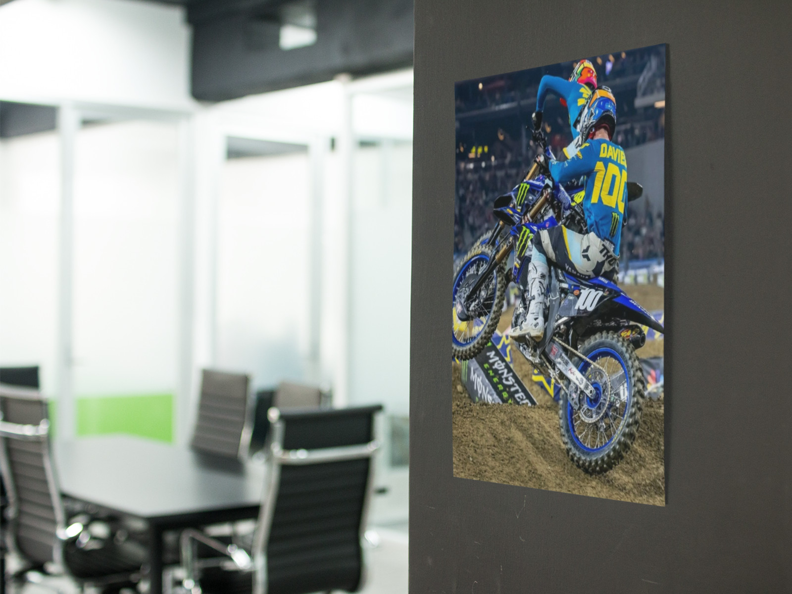 Cole Davies MOTOCROSS Wall Vinyl Decal Poster Canvas Print (Removable Adhesive)