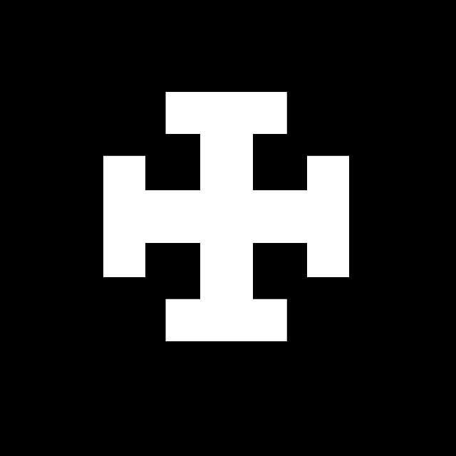 POTENT CROSS Solid Outline Vinyl Decal Sticker – FREE USA SHIPPING