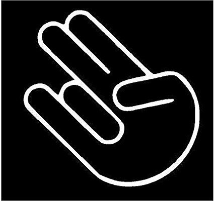 CMI NI668 Shocker Decal | 5.5-Inches | Premium Quality White Vinyl Decal