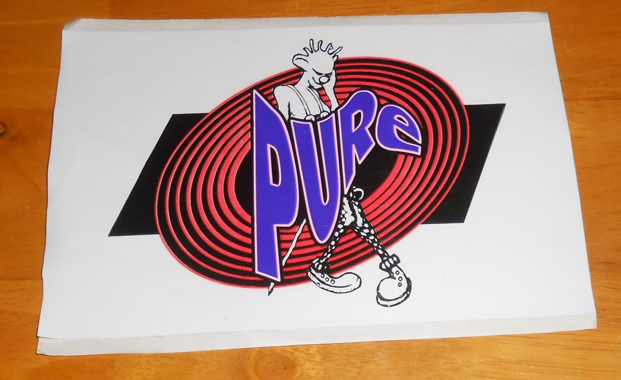 Pills I Preach to Party Sticker Original Promo (rectangle) 6×5 Oversize