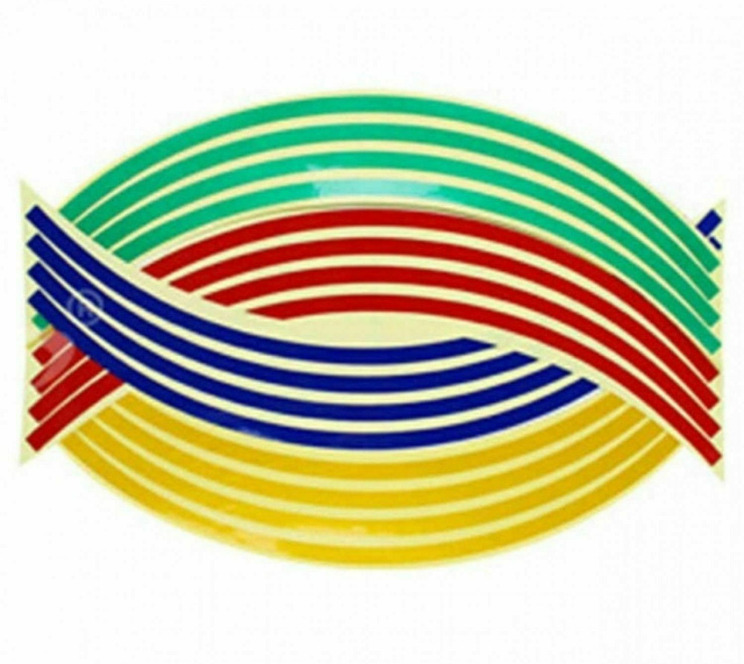 NEW Wheel Strips Stickers Decals Reflective Rim Tape Bike Motorcycle Car Tapes