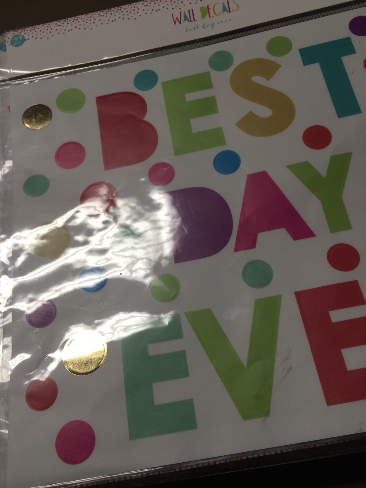 Assorted Lot Of 25 Sets Of Wall Decals Best Day-Birthday-Party Animal-Celebrate