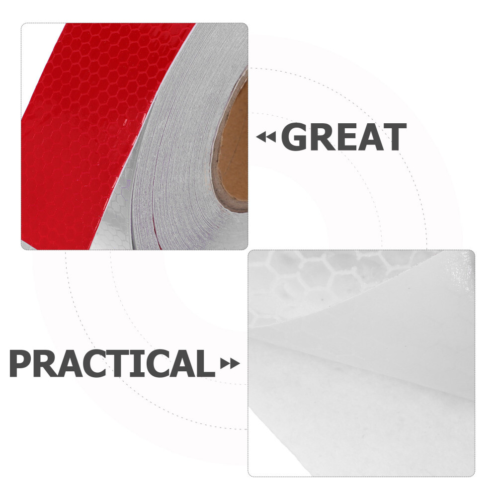 5 Cm*45M Dot Reflective Tape for Trailers Truck Safety Accident Prevention