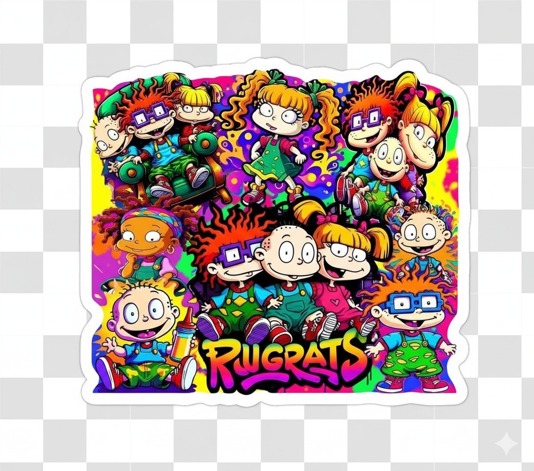 Rugrats Sticker Decal Phone Laptop PICK ONE