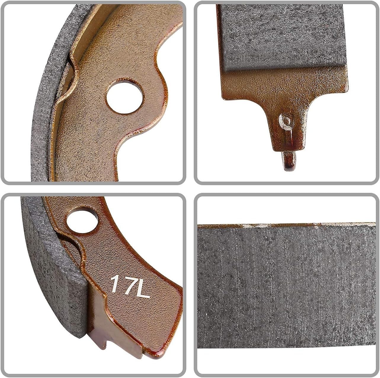 Golf Cart Brake Shoes Kit for Club Car DS & Carryall 1981-1994 OEM 101146302 101