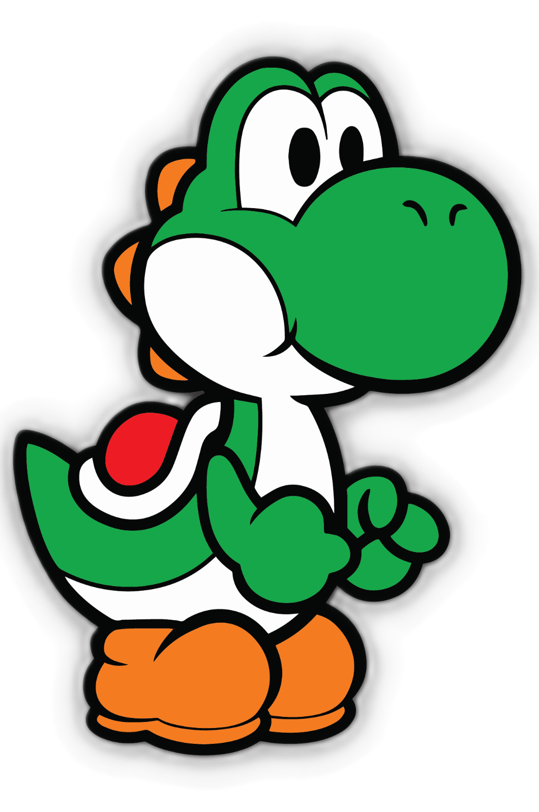 Yoshi sticker mario bros nintendo nes skate cell laptop bumper vinyl decal