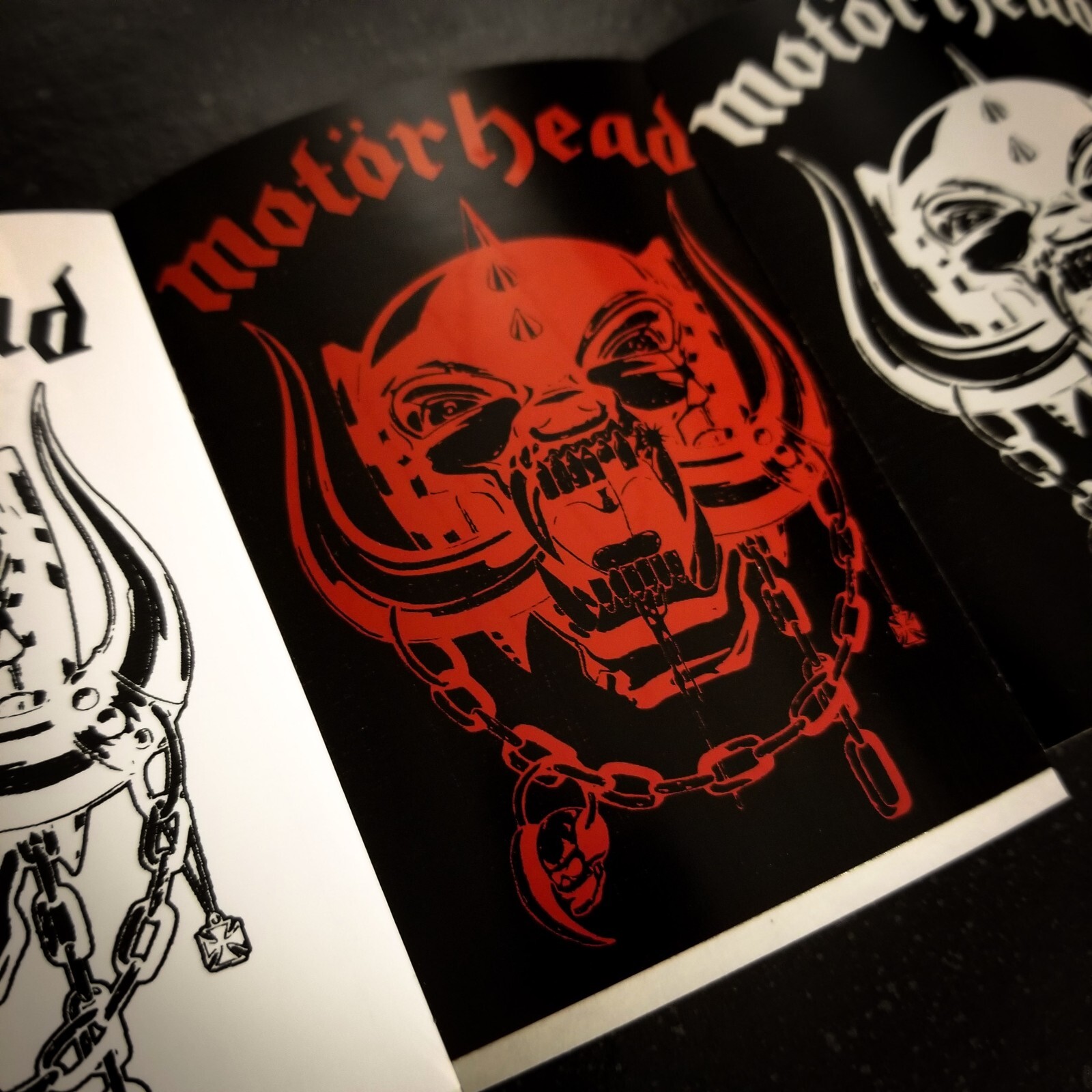 Motorhead 4 x 3" Waterproof Vinyl Sticker Decal [💪 HQ Durability!] Lemmy Metal