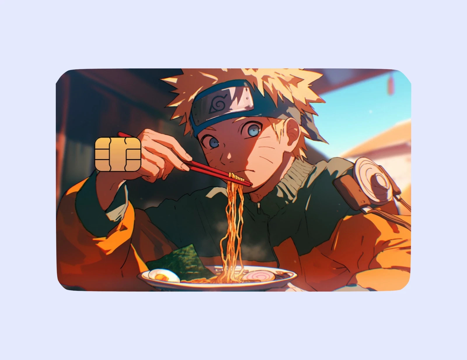 Naruto Uzumaki Naruto Themed Anime-Inspired Debit Credit Card Skins Cover