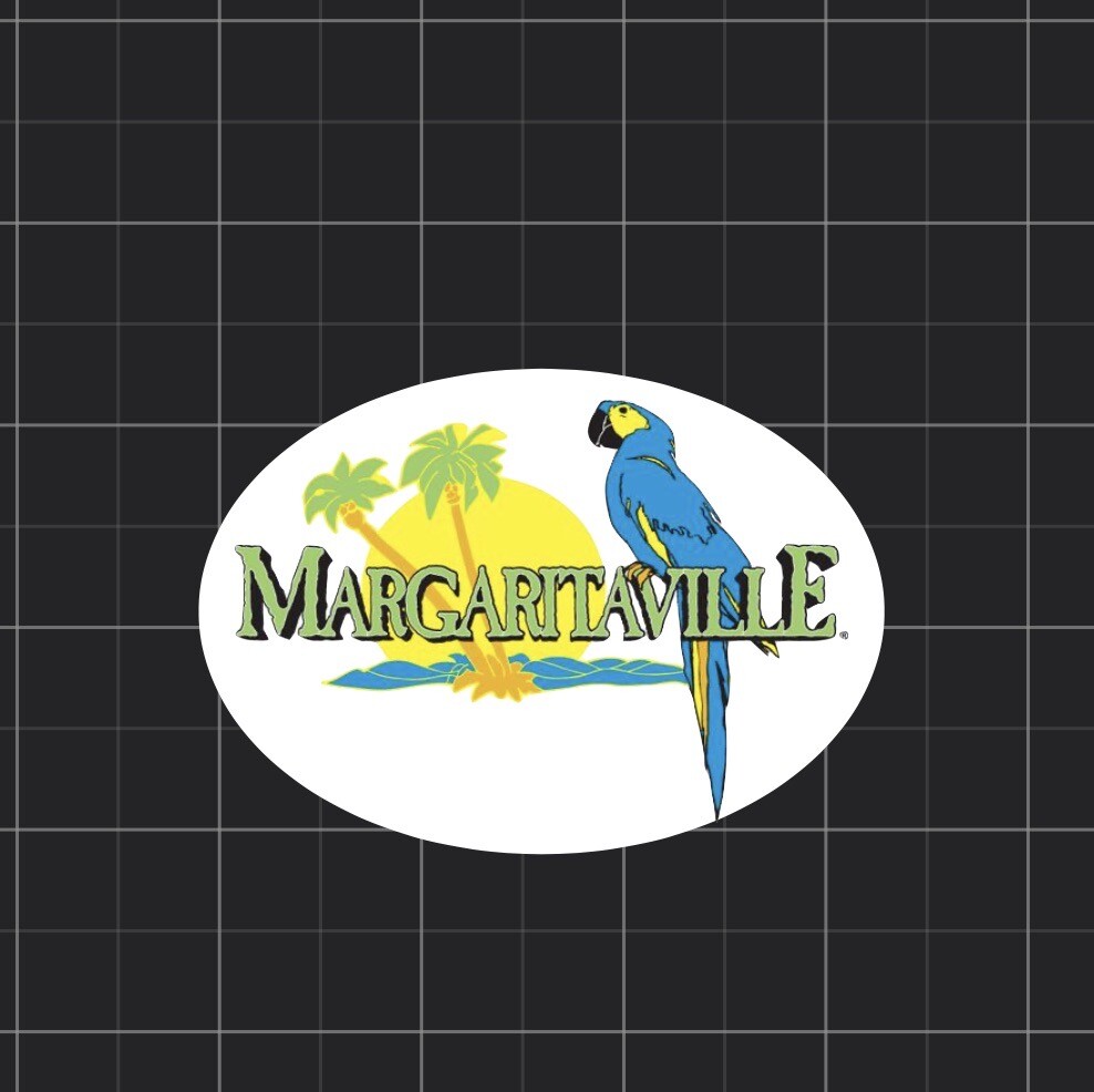 New Jimmy Buffett Margaritaville Parrot Head Vinyl Decal Sticker RIP