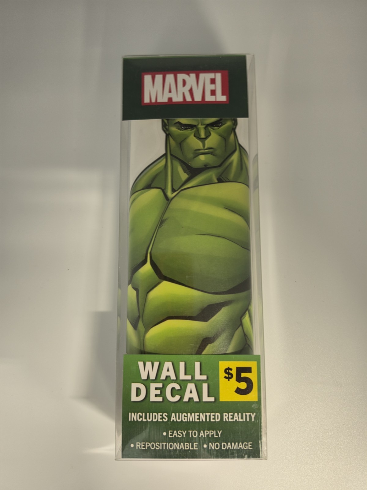NEW Marvel Hulk Augmented Reality 11×17 Wall Decal Sticker DecalcomaniaAR