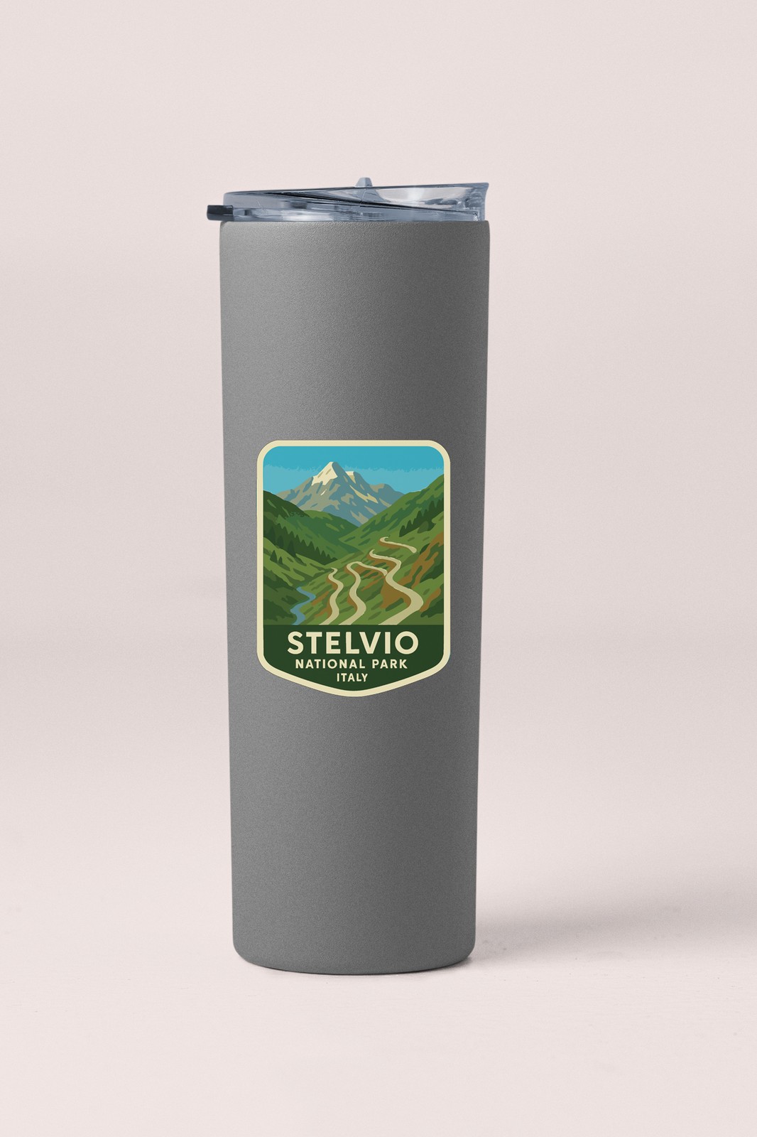 Stelvio Italy National Park Sticker Decal Vinyl Die-Cut World National Parks