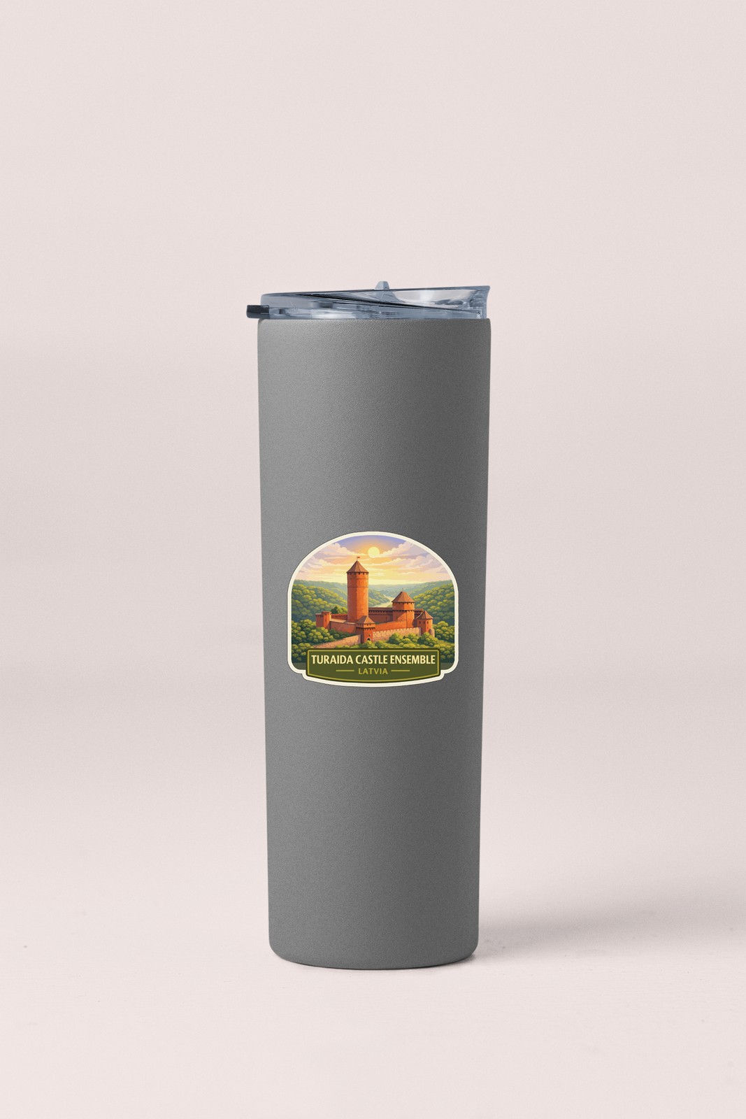 Turaida Castle Ensemble Latvia Sticker Decal Vinyl Die-Cut World Heritage Sites