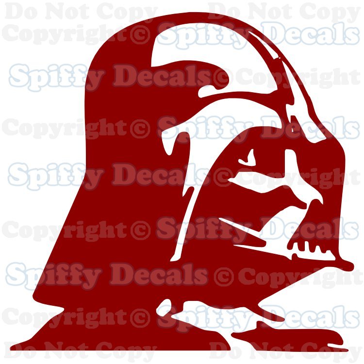DARTH VADER HELMET STAR WARS YODA Anakin Vinyl Wall Decal Decor Art Sticker
