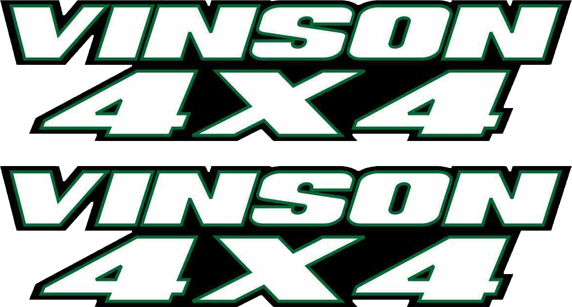 Vision 4×4 Gas Tank Graphics Sticker Decal atv quad lt f500 ltf f00f