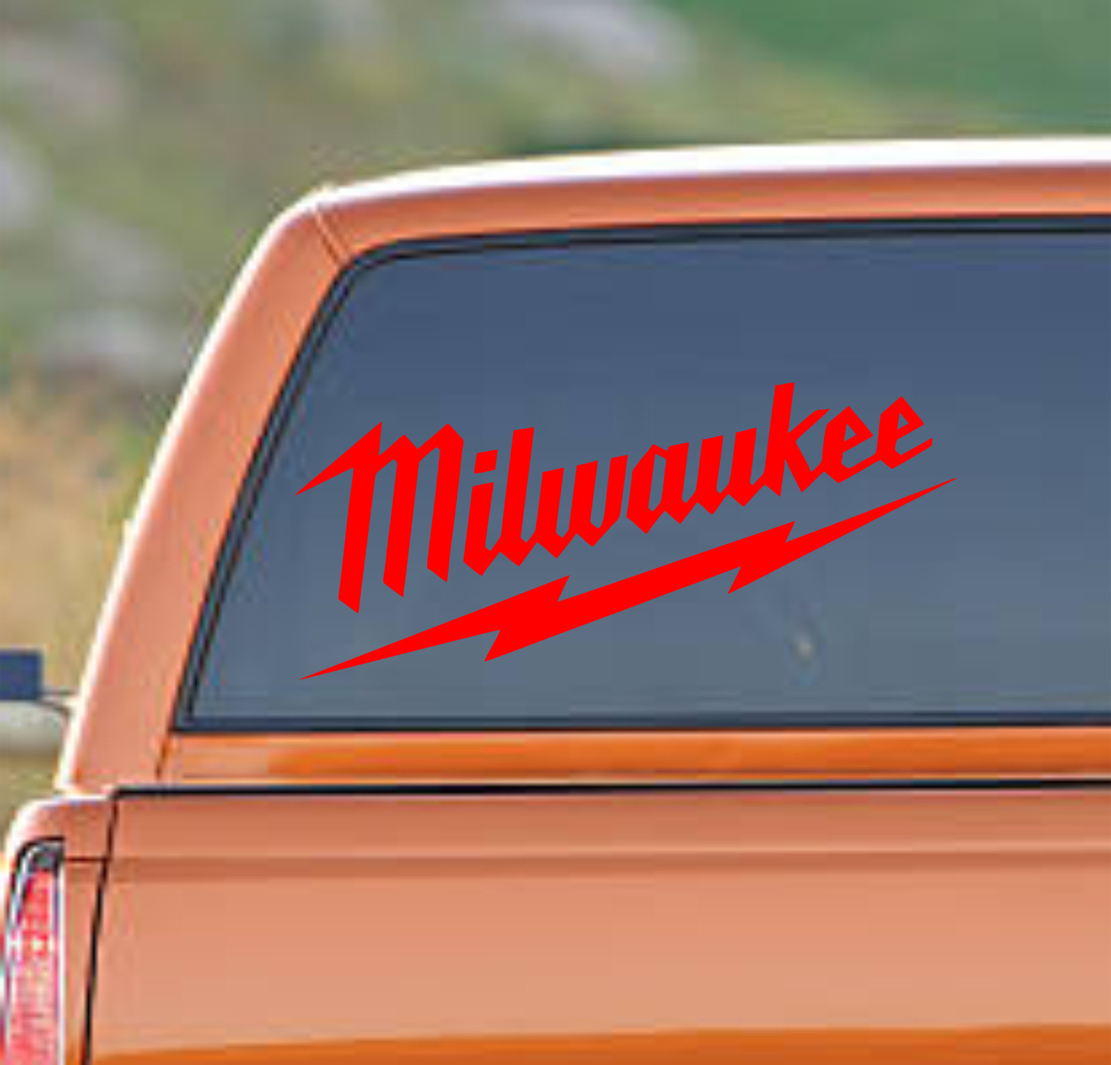 Milwaukee Tools Sticker Vinyl Decal Car Truck Toolbox Window Choose Size + Color