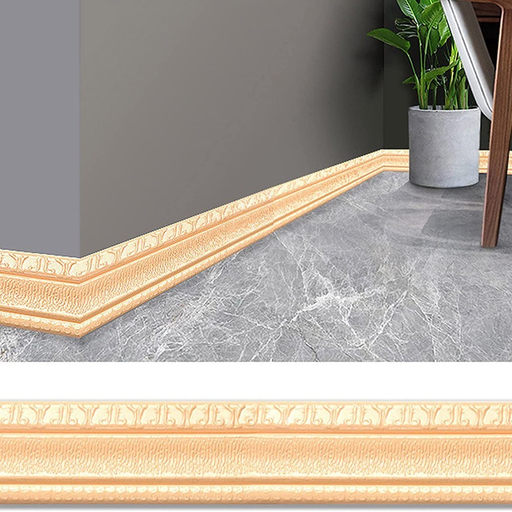 High Quality Wall Trim Line Skirting Border Decor Home Decoration PE Foam