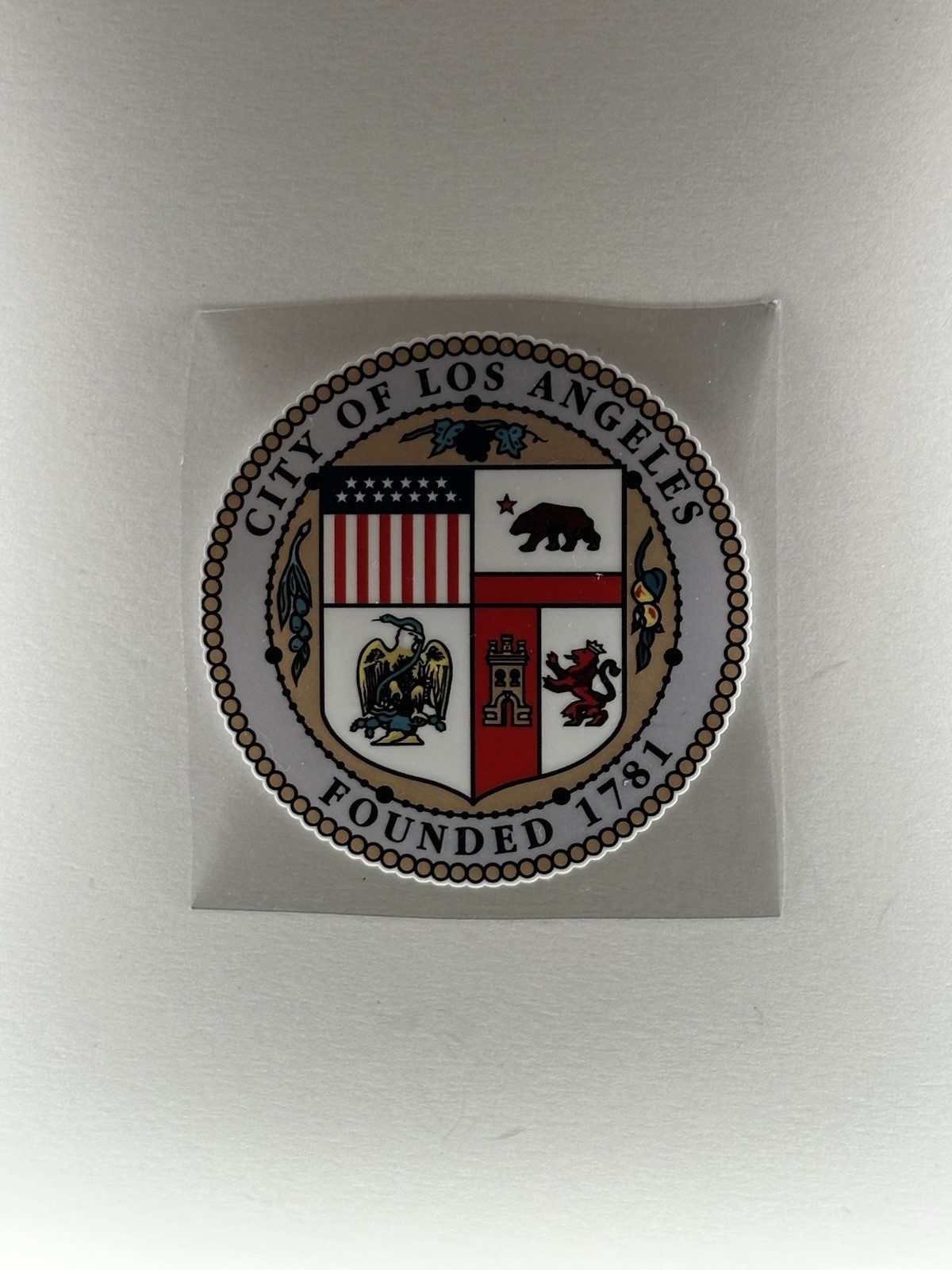 City of Los Angeles Sticker (City Seal) Vinyl Decal