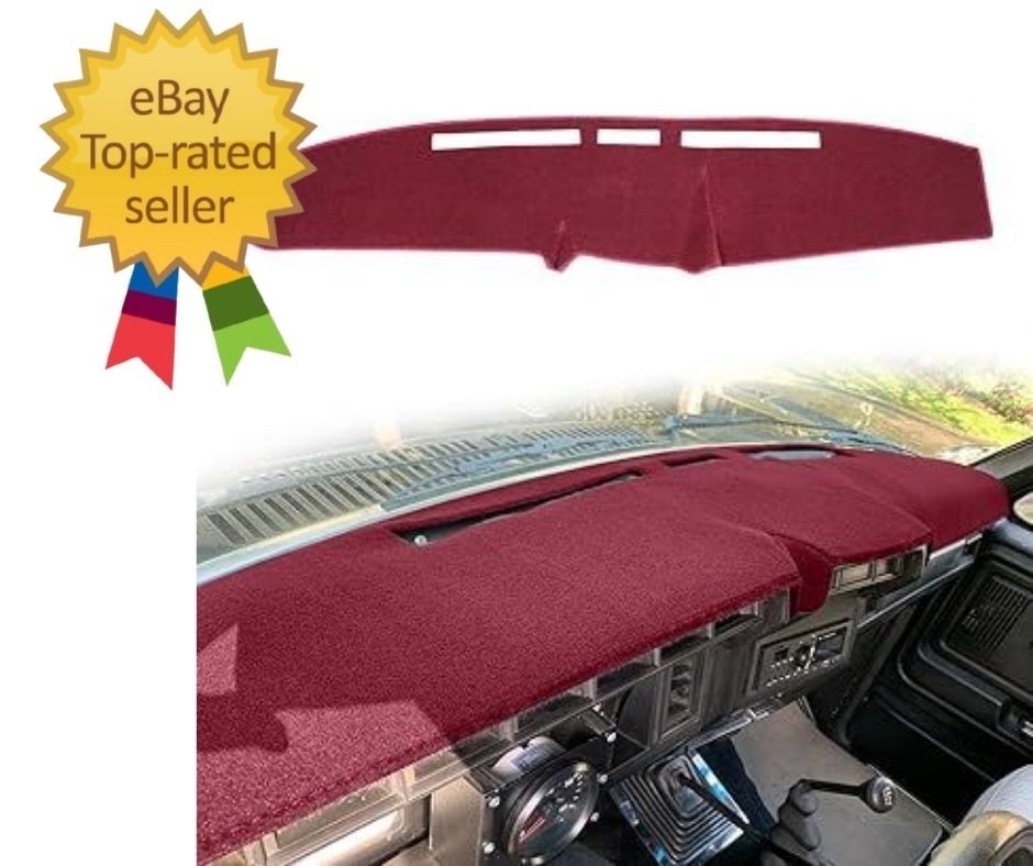 Dashboard Cover Custom Fit for Ford F100 F150 F250 F350 Bronco 1980 1981 1982 19