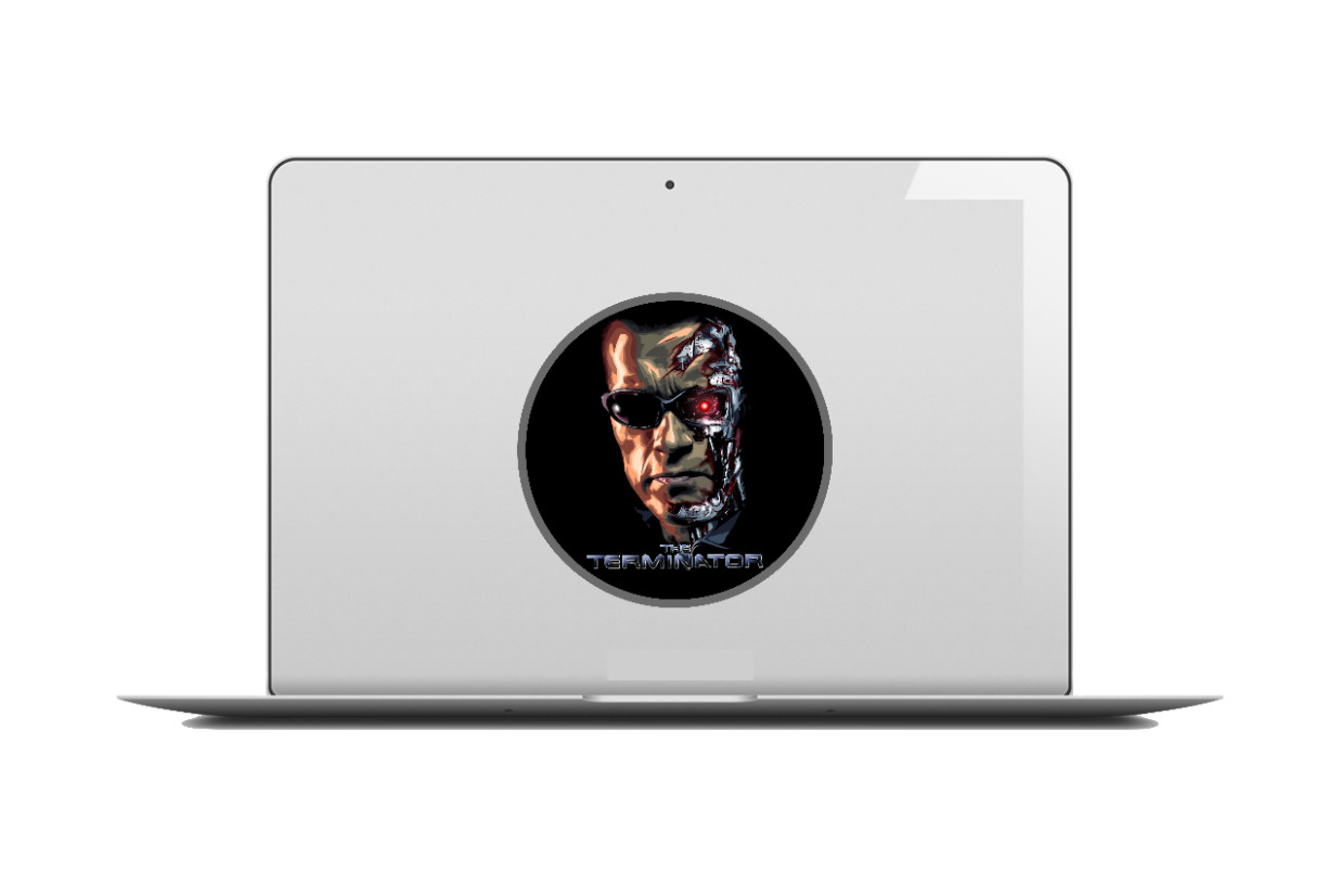 Movie – The Terminator – 4" Handmade Vinyl Decal Vehicle Cooler Laptop Decor 26