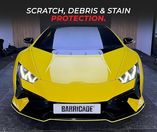 Barricade Premium Paint Protection Vinyl Film () 0.50" x 300" Clear Gloss
