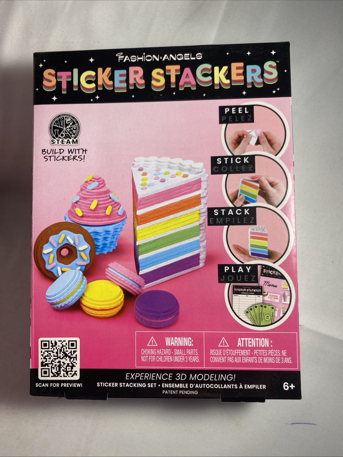5 – Fashion Angels Sticker Stackers Foam Sticker Stacking System – Free Shipping