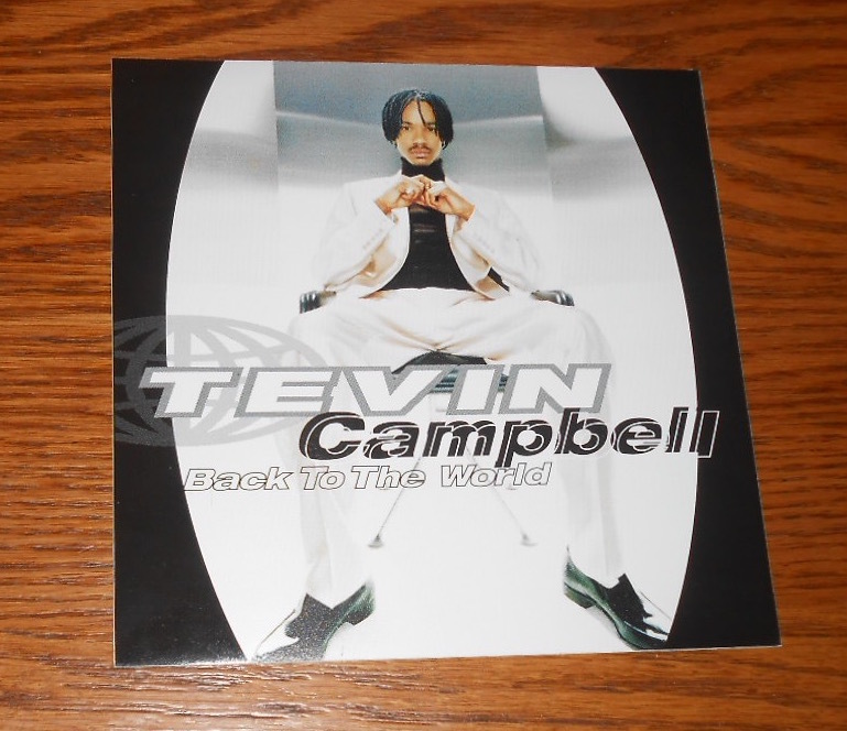 Tevin Campbell Back to the World Card Handbill 1996 Promo 6×6