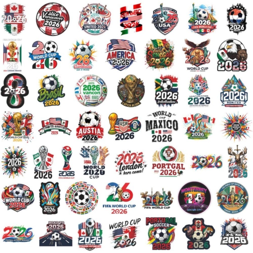World Cup Football Soccer Stickers Soccer Water Bottle Stickers,Soccer Party